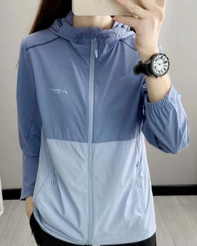 Breathable outdoor sports sun shirt summer coat for women