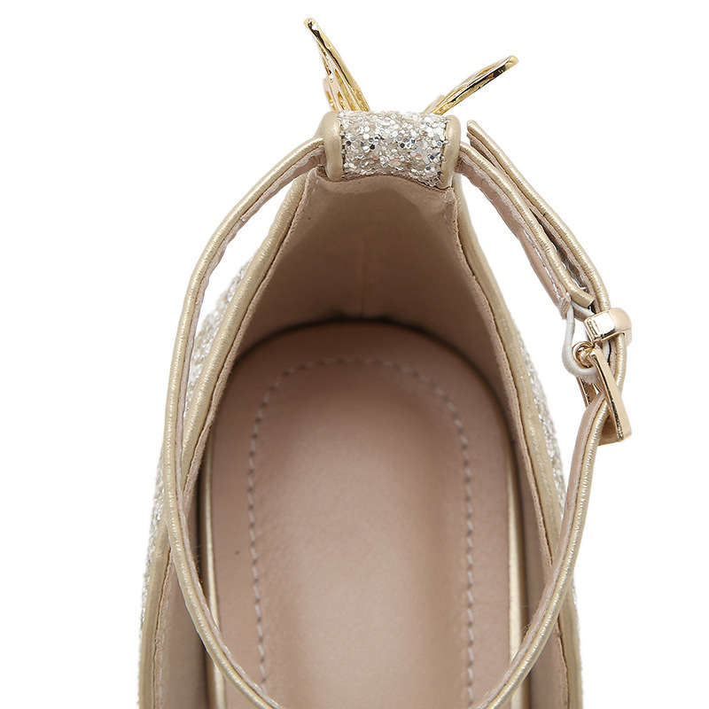 European style catwalk fine-root summer high-heeled sandals