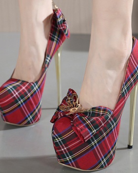 European style platform fashion high-heeled shoes