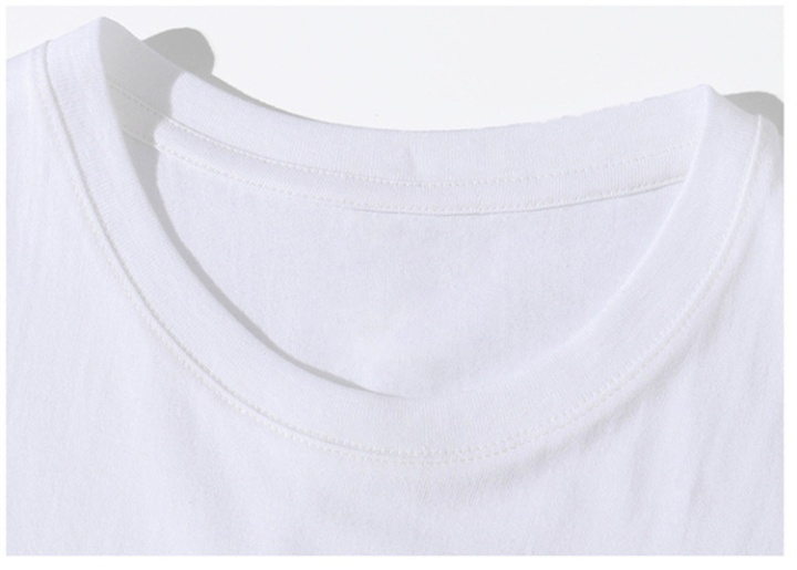 Summer pure cotton short sleeve large yard T-shirt
