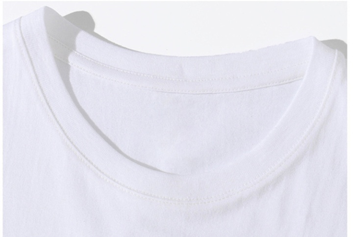 Pure cotton large yard short sleeve summer T-shirt for women