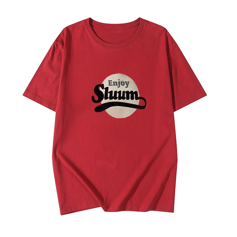 Short sleeve summer large yard T-shirt for women