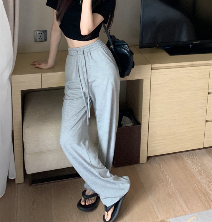 Mopping wide leg pants loose casual pants for women