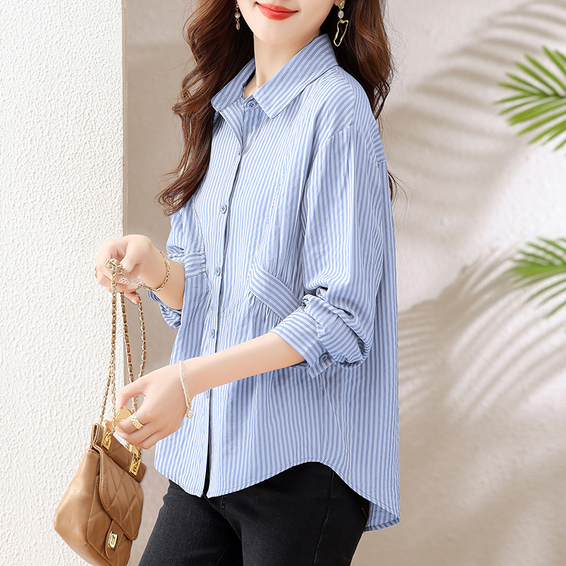 Western style bottoming shirt shirt for women