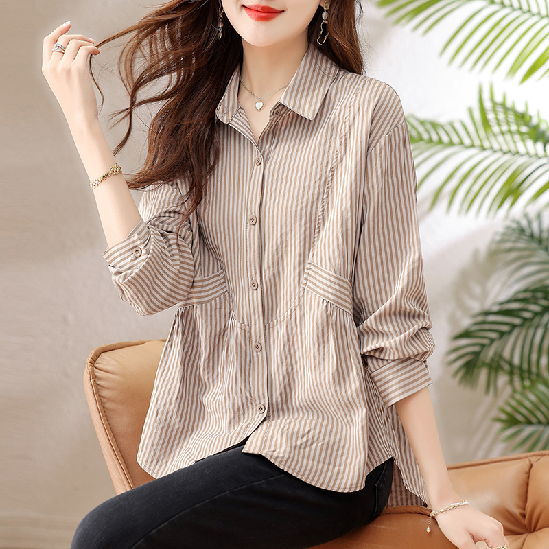 Western style bottoming shirt shirt for women