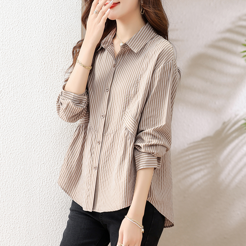 Western style bottoming shirt shirt for women