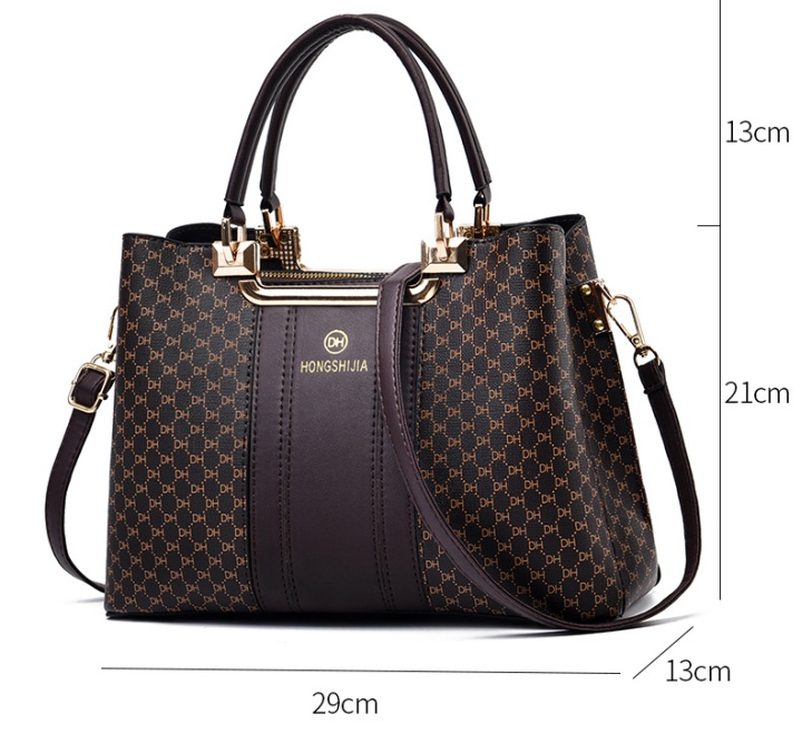 Retro handbag high capacity messenger bag for women