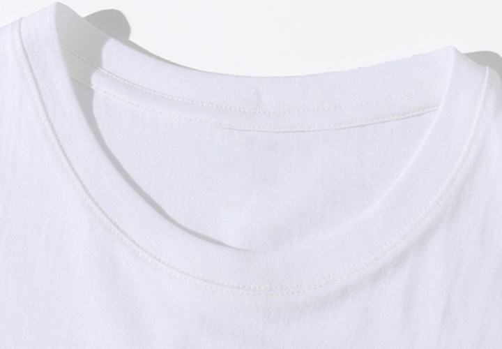 Pure cotton short sleeve large yard summer T-shirt for women