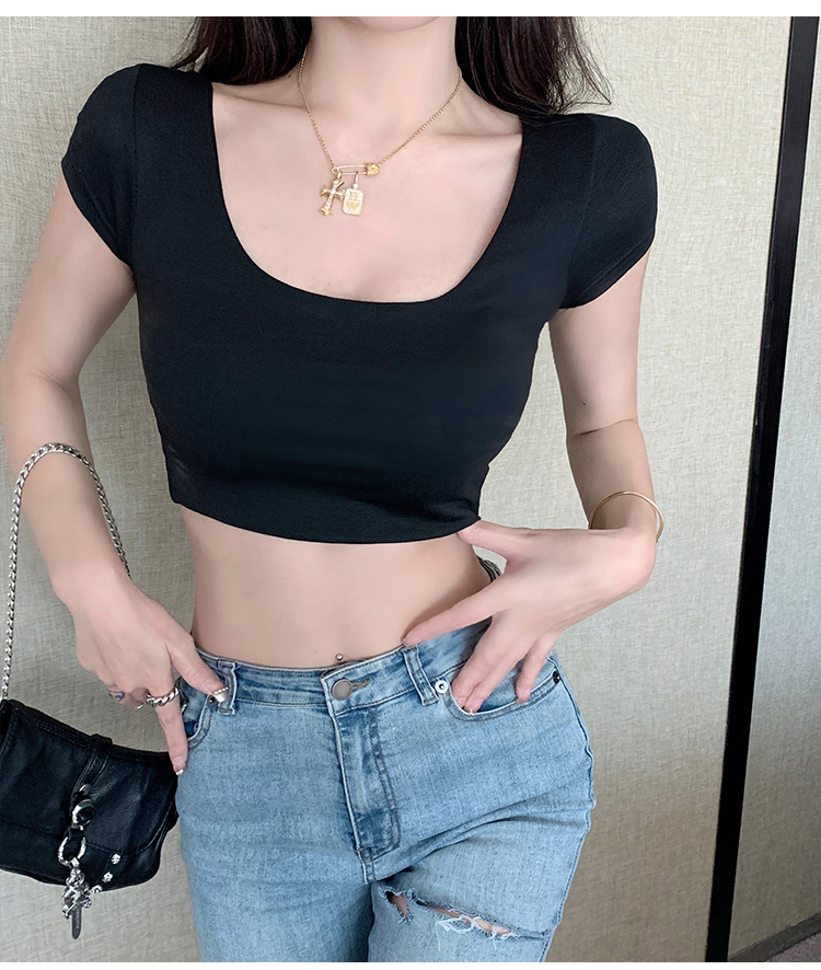 Summer Korean style T-shirt short short sleeve tops for women