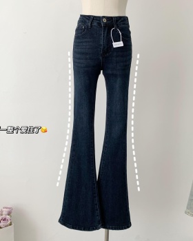 Slim jeans heart long pants for women