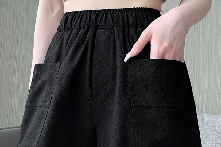 Large yard high waist loose shorts for women
