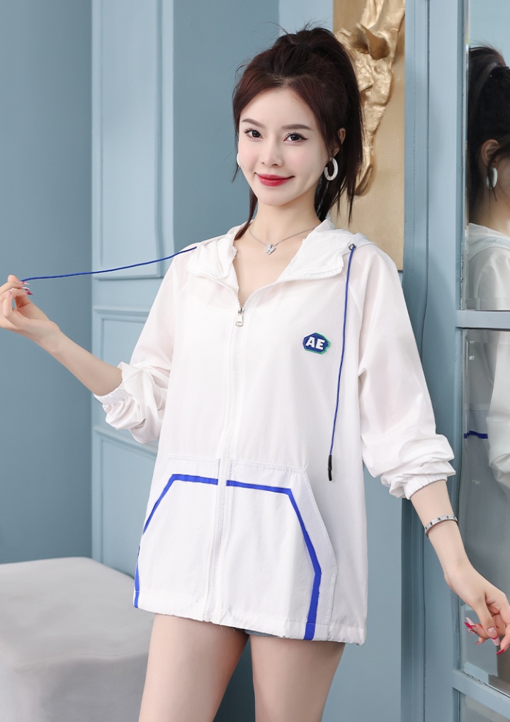 Air conditioning thin shirts loose coat for women