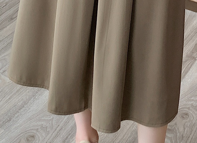 Spring and autumn pinched waist business suit high waist skirt