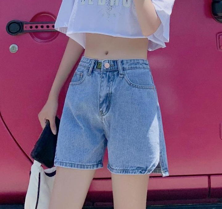 Wide leg loose short jeans summer thin shorts for women