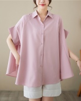 Short sleeve Cover belly shirt loose large yard tops