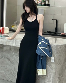 Sling black dress