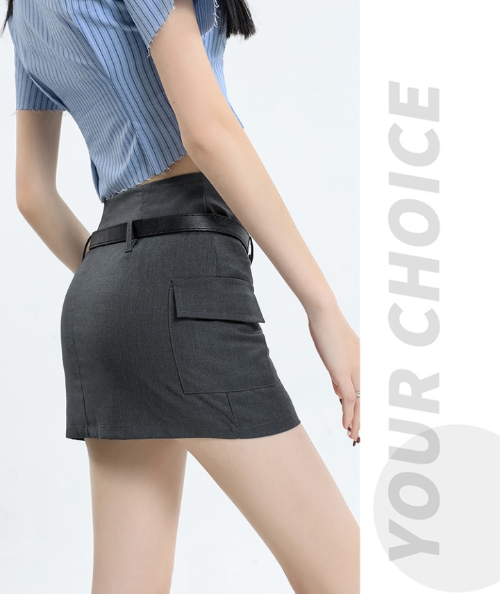 Slim package hip skirt spicegirl high waist short skirt