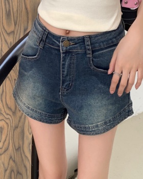 Spring and summer shorts tight short jeans for women