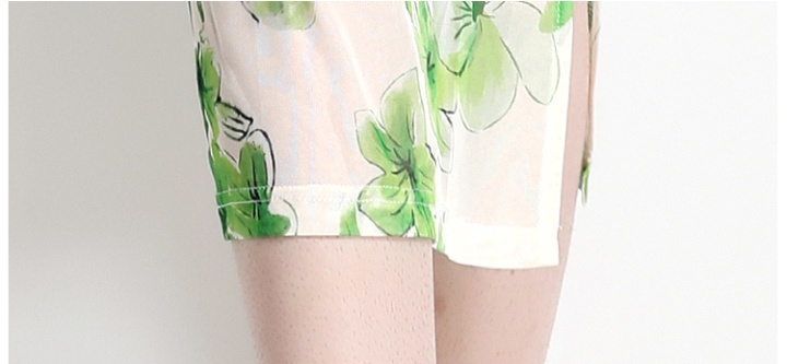 Slim long printing package hip dress for women