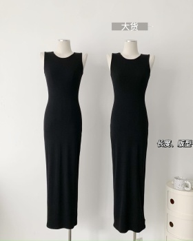 Package hip slim long dress spring dress for women