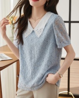 Lace loose small shirt mixed colors shirts for women