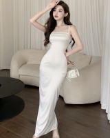 Sling sexy long France style sleeveless dress for women