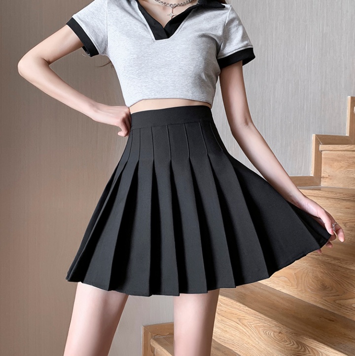 Anti emptied short skirt high waist skirt for women