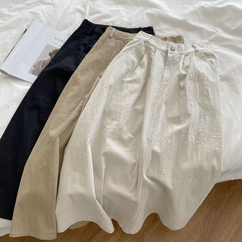 Korean style high waist skirt for women