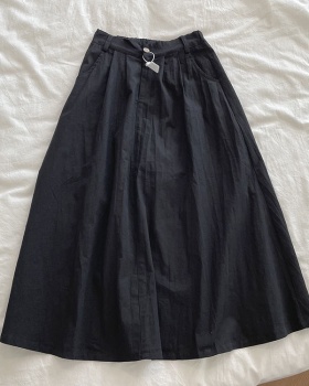 Korean style high waist skirt for women
