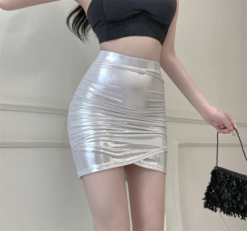 Korean style skirt low-waist short skirt for women