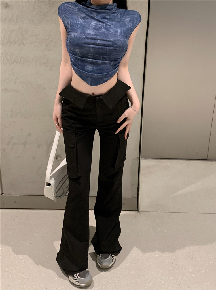 Korean style long pants pants 2pcs set for women