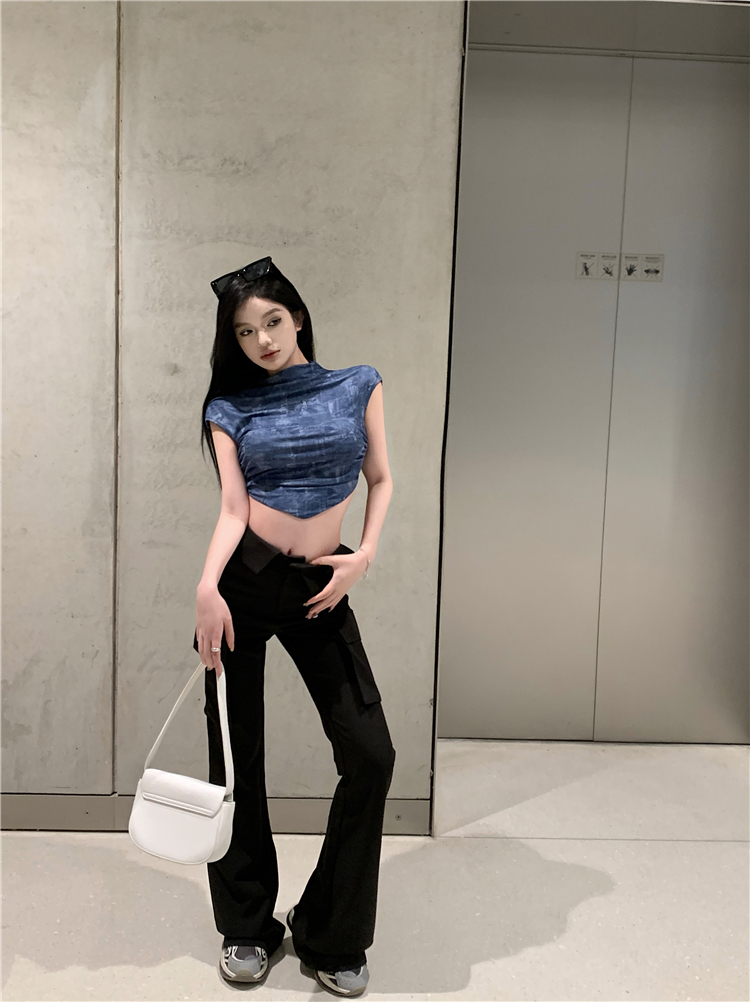 Korean style long pants pants 2pcs set for women