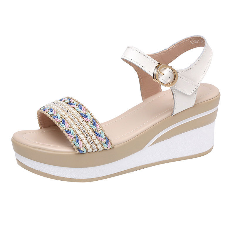 Trifle slipsole skirt collocation thick crust sandals for women