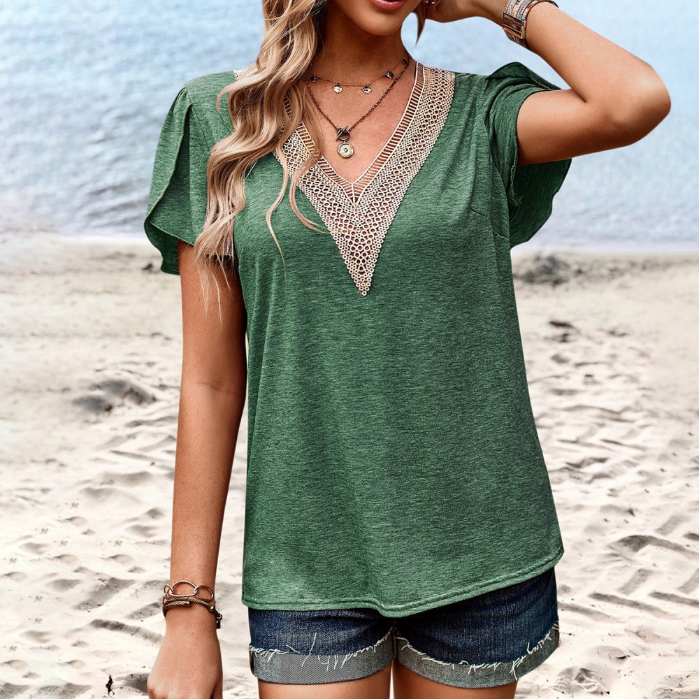 Loose European style T-shirt Casual summer tops
