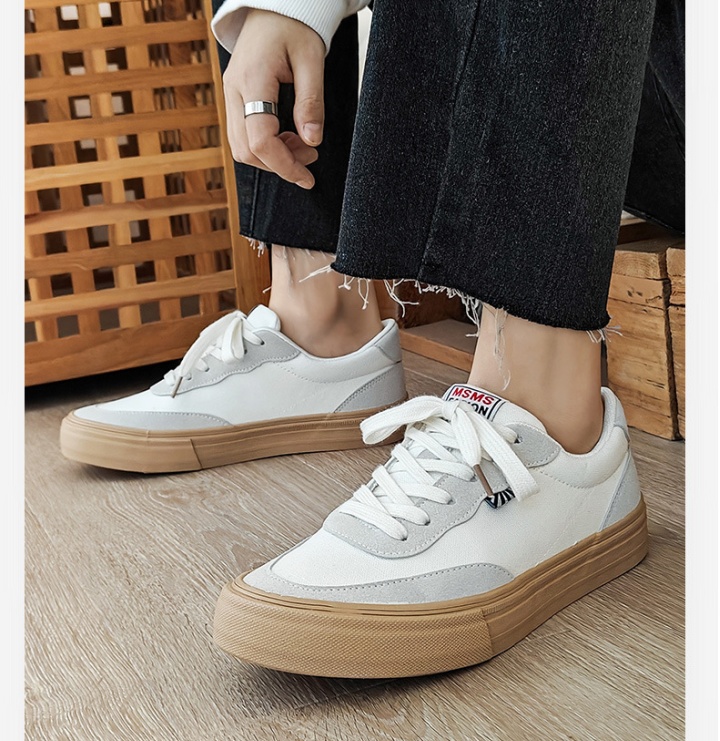Spring and summer canvas shoes board shoes for men