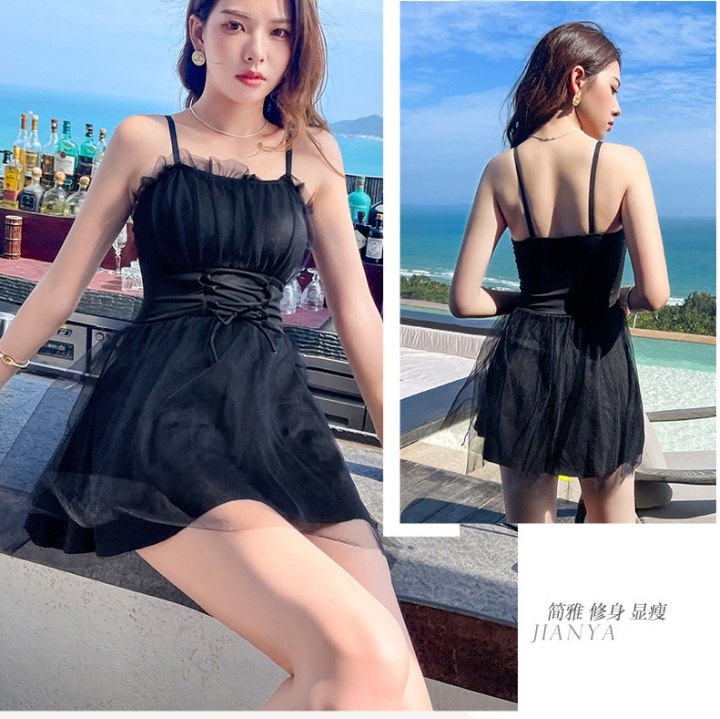 Conjoined vacation Cover belly swimwear spa fashion dress