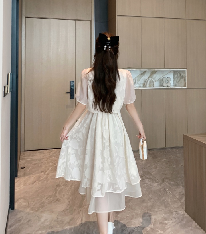 Chinese style dress fashion cardigan 2pcs set for women