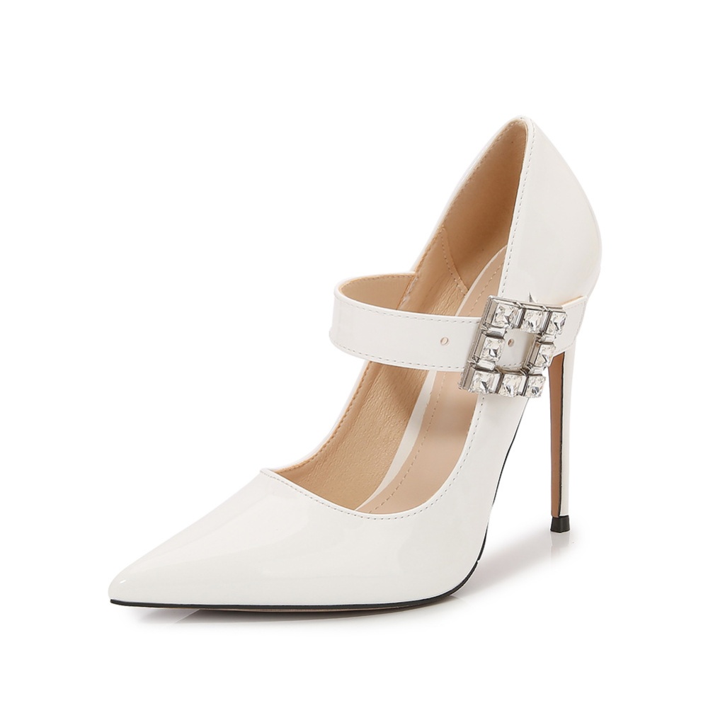 Cingulate pointed high-heeled shoes low fashion watch