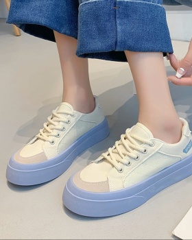 Casual spring and autumn canvas shoes low sports board shoes