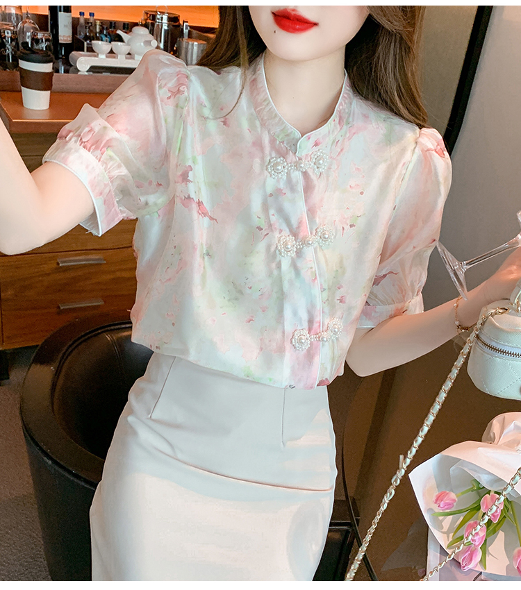 Summer shirt Korean style tops for women