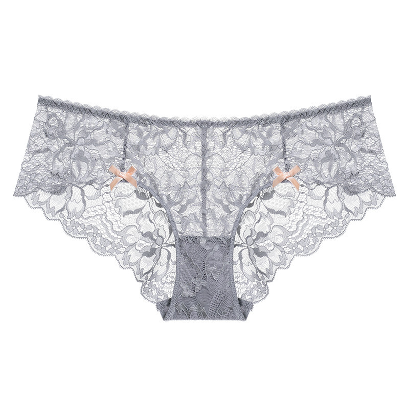 Low-waist lace sexy European style briefs for women
