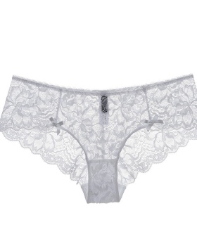 Low-waist lace sexy European style briefs for women