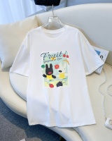 Pure cotton couple clothes large yard T-shirt for women