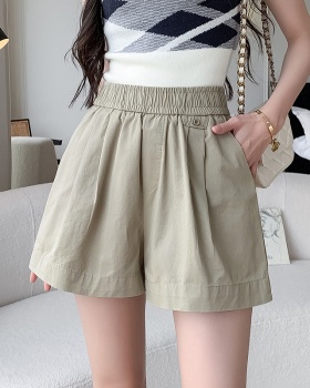 All-match Casual large yard wide leg shorts for women