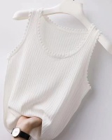 Pure all-match sling vest bottoming knitted tops for women