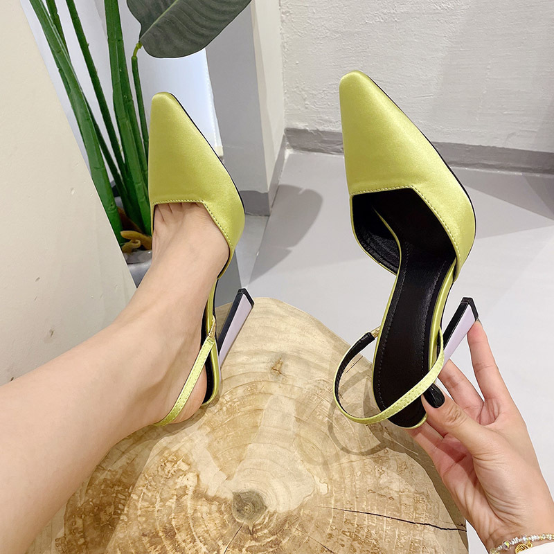 Fine-root pointed shoes all-match sandals for women