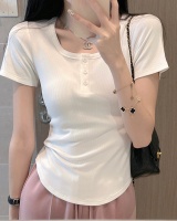 Western style T-shirt short sleeve tops for women