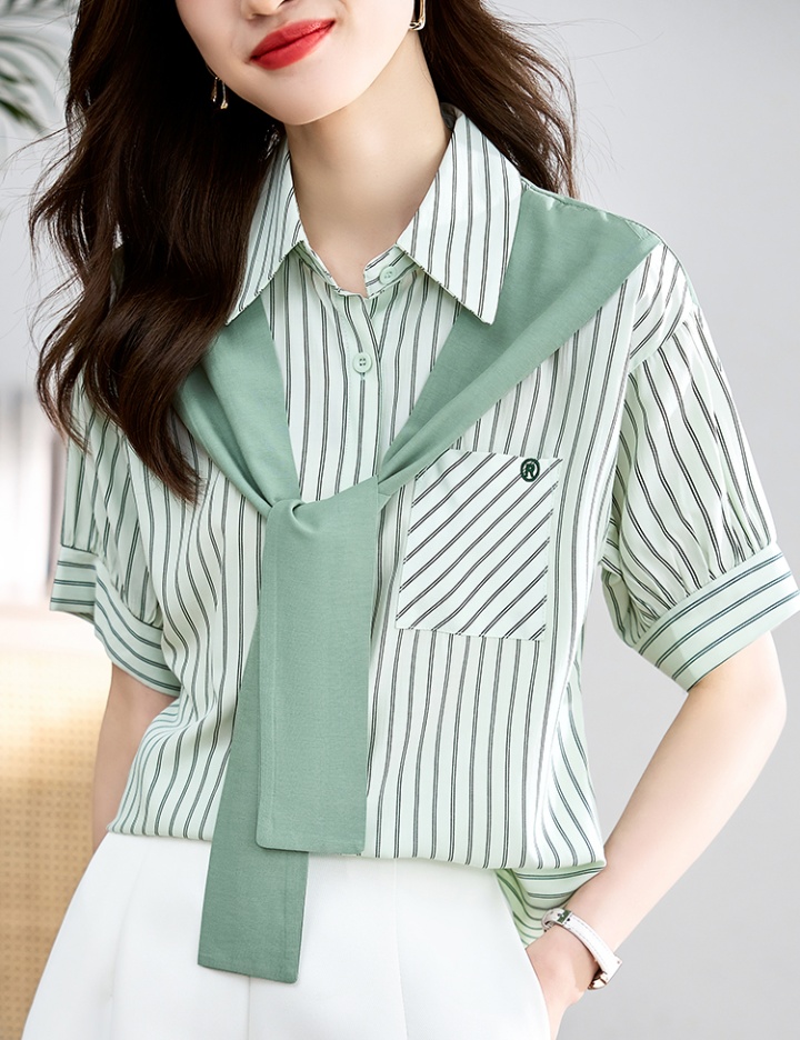 Summer tops short sleeve small shirt for women