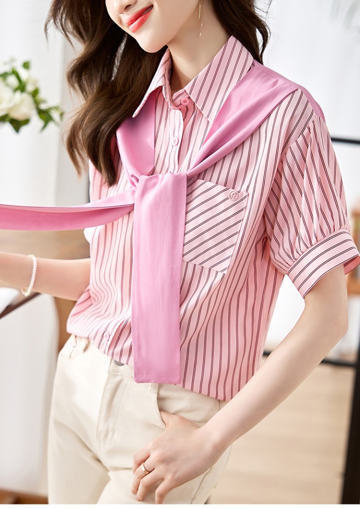 Summer tops short sleeve small shirt for women