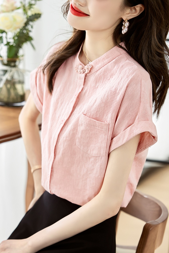 Chinese style small shirt shirt for women